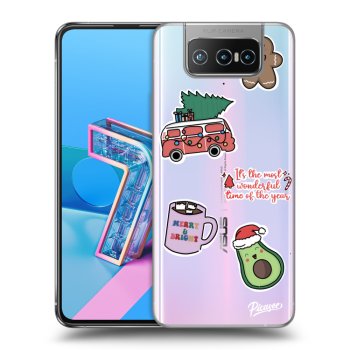 Maskica za Asus Zenfone 7 ZS670KS - Christmas Stickers