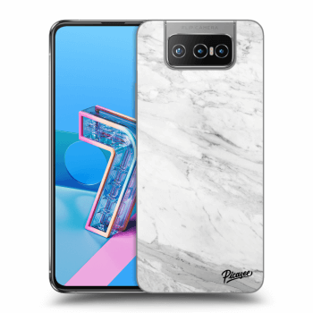 Maskica za Asus Zenfone 7 ZS670KS - White marble