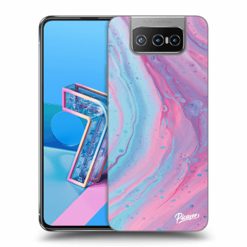 Maskica za Asus Zenfone 7 ZS670KS - Pink liquid