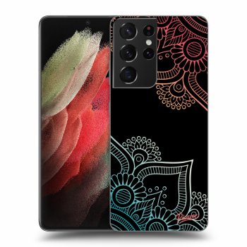 Maskica za Samsung Galaxy S21 Ultra 5G G998B - Flowers pattern