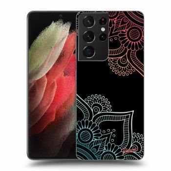 Maskica za Samsung Galaxy S21 Ultra 5G G998B - Flowers pattern