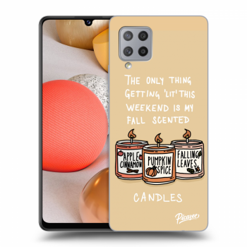 Maskica za Samsung Galaxy A42 A426B - Candles