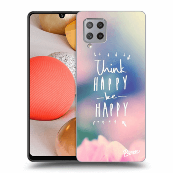 Maskica za Samsung Galaxy A42 A426B - Think happy be happy