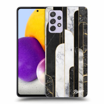 Maskica za Samsung Galaxy A72 A725F - Black & White tile