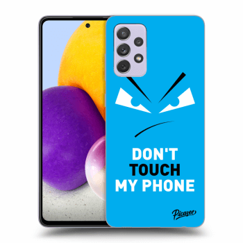 Maskica za Samsung Galaxy A72 A725F - Evil Eye - Blue