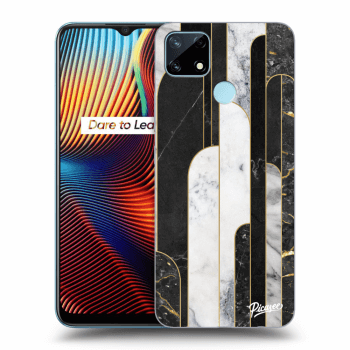 Maskica za Realme 7i - Black & White tile