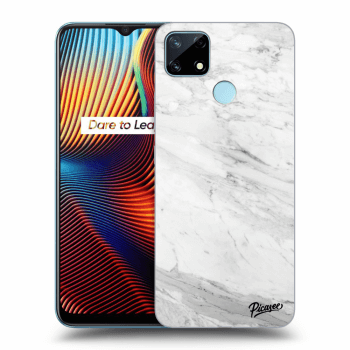 Maskica za Realme 7i - White marble