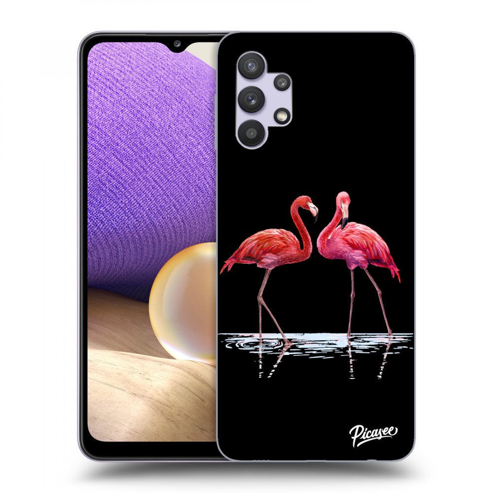 Picasee ULTIMATE CASE za Samsung Galaxy A32 5G A326B - Flamingos couple