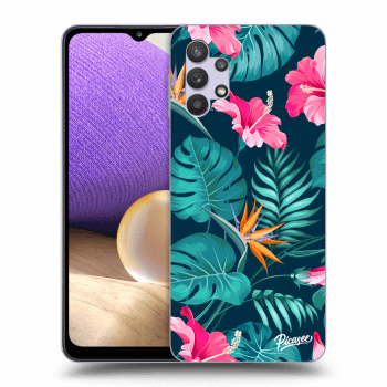 Maskica za Samsung Galaxy A32 5G A326B - Pink Monstera