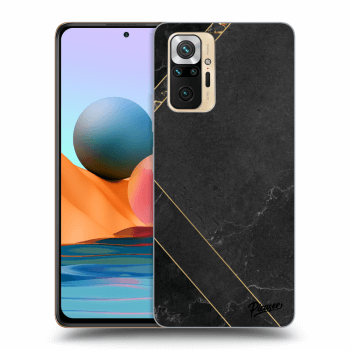 Maskica za Xiaomi Redmi Note 10 Pro - Black tile