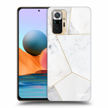 Maskica za Xiaomi Redmi Note 10 Pro - White tile