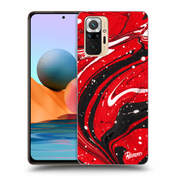 Maskica za Xiaomi Redmi Note 10 Pro - Red black