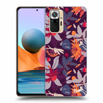 Maskica za Xiaomi Redmi Note 10 Pro - Purple Leaf