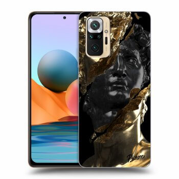Maskica za Xiaomi Redmi Note 10 Pro - Gold - Black