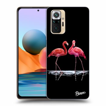 Maskica za Xiaomi Redmi Note 10 Pro - Flamingos couple