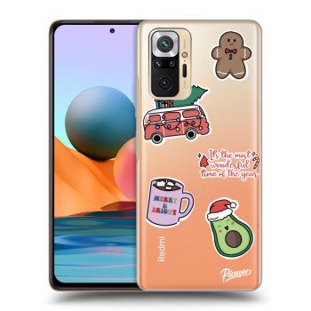 Maskica za Xiaomi Redmi Note 10 Pro - Christmas Stickers