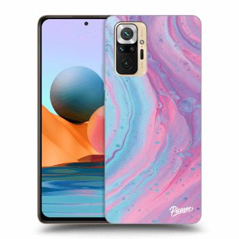 Maskica za Xiaomi Redmi Note 10 Pro - Pink liquid