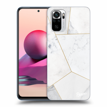 Maskica za Xiaomi Redmi Note 10S - White tile