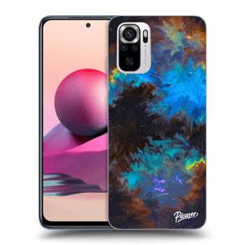 Picasee silikonska prozirna maskica za Xiaomi Redmi Note 10S - Space