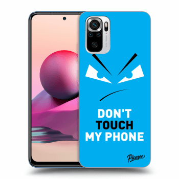 Maskica za Xiaomi Redmi Note 10S - Evil Eye - Blue