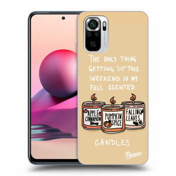 Maskica za Xiaomi Redmi Note 10S - Candles