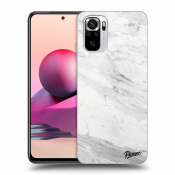Picasee ULTIMATE CASE za Xiaomi Redmi Note 10S - White marble