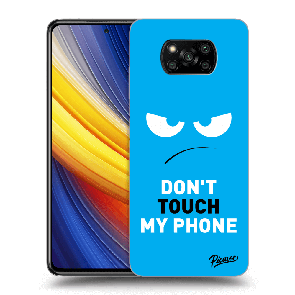 Picasee ULTIMATE CASE za Xiaomi Poco X3 Pro - Angry Eyes - Blue