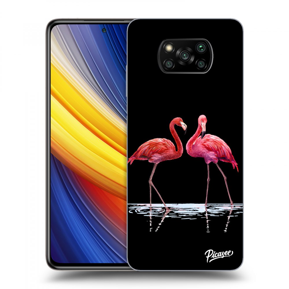 Picasee ULTIMATE CASE za Xiaomi Poco X3 Pro - Flamingos couple