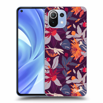 Maskica za Xiaomi Mi 11 - Purple Leaf