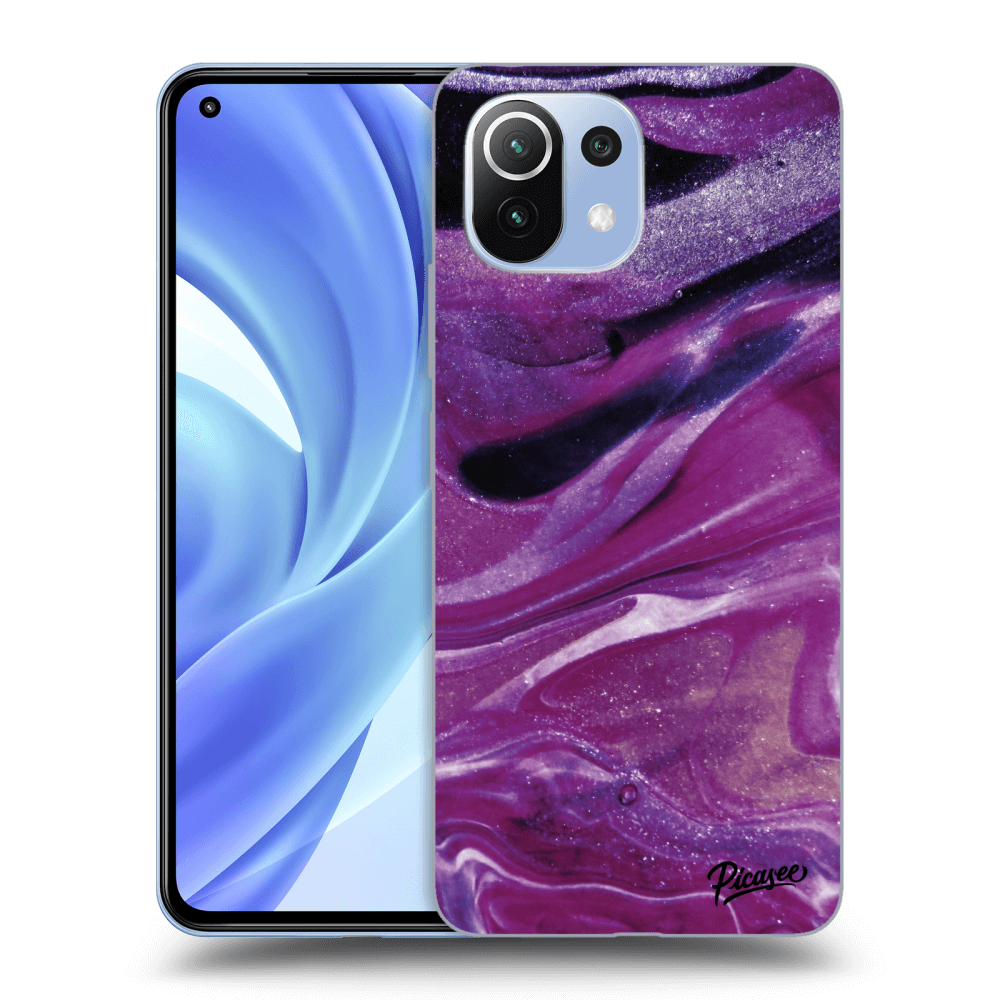 Picasee ULTIMATE CASE za Xiaomi Mi 11 - Purple glitter