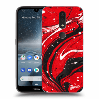 Maskica za Nokia 4.2 - Red black