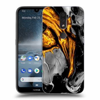Maskica za Nokia 4.2 - Black Gold