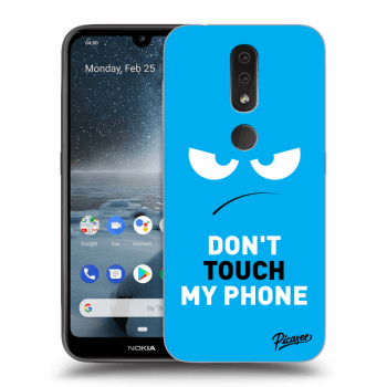 Maskica za Nokia 4.2 - Angry Eyes - Blue