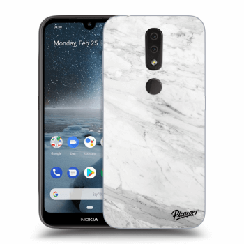 Maskica za Nokia 4.2 - White marble