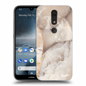 Maskica za Nokia 4.2 - Cream marble