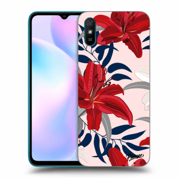 Maskica za Xiaomi Redmi 9AT - Red Lily