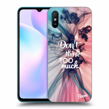 Picasee silikonska prozirna maskica za Xiaomi Redmi 9AT - Don't think TOO much