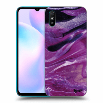 Maskica za Xiaomi Redmi 9AT - Purple glitter