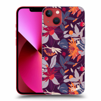 Picasee ULTIMATE CASE za Apple iPhone 13 - Purple Leaf