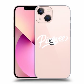 Picasee silikonska prozirna maskica za Apple iPhone 13 mini - Picasee - White