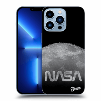 Picasee crna silikonska maskica za Apple iPhone 13 Pro - Moon Cut