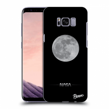 Picasee silikonska prozirna maskica za Samsung Galaxy S8+ G955F - Moon Minimal