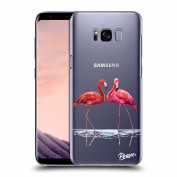 Maskica za Samsung Galaxy S8+ G955F - Flamingos couple