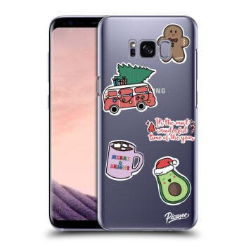 Maskica za Samsung Galaxy S8+ G955F - Christmas Stickers