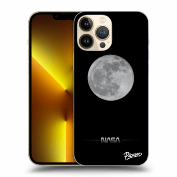 Picasee crna silikonska maskica za Apple iPhone 13 Pro Max - Moon Minimal