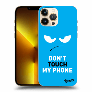Maskica za Apple iPhone 13 Pro Max - Angry Eyes - Blue