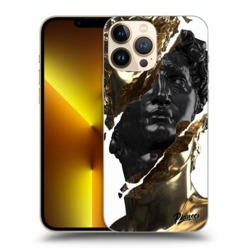 Maskica za Apple iPhone 13 Pro Max - Gold - Black