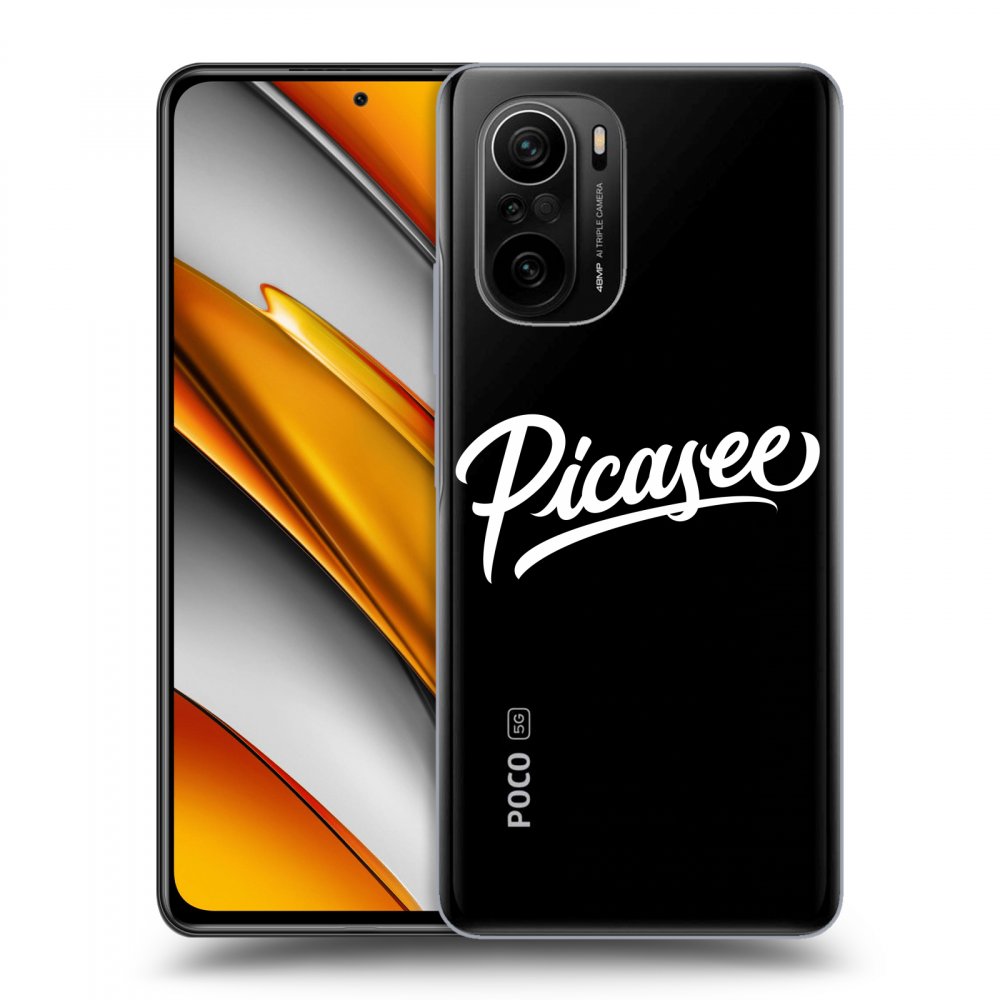 Picasee silikonska prozirna maskica za Xiaomi Poco F3 - Picasee - White