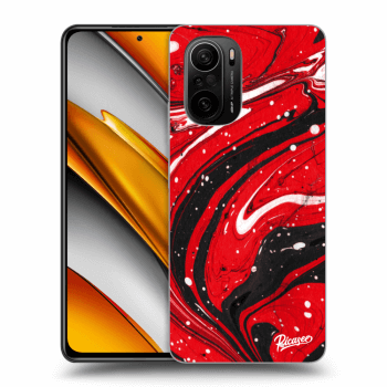 Maskica za Xiaomi Poco F3 - Red black