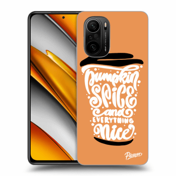 Maskica za Xiaomi Poco F3 - Pumpkin coffee